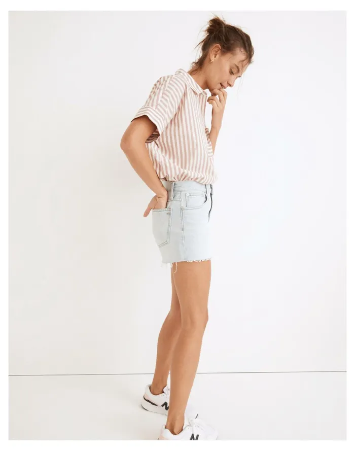 Women Relaxed Denim Shorts In Essen Wash Essen Wash Madewell Shorts Women Relaxed Denim Shorts In Essen Wash Essen Wash Madewell Shorts