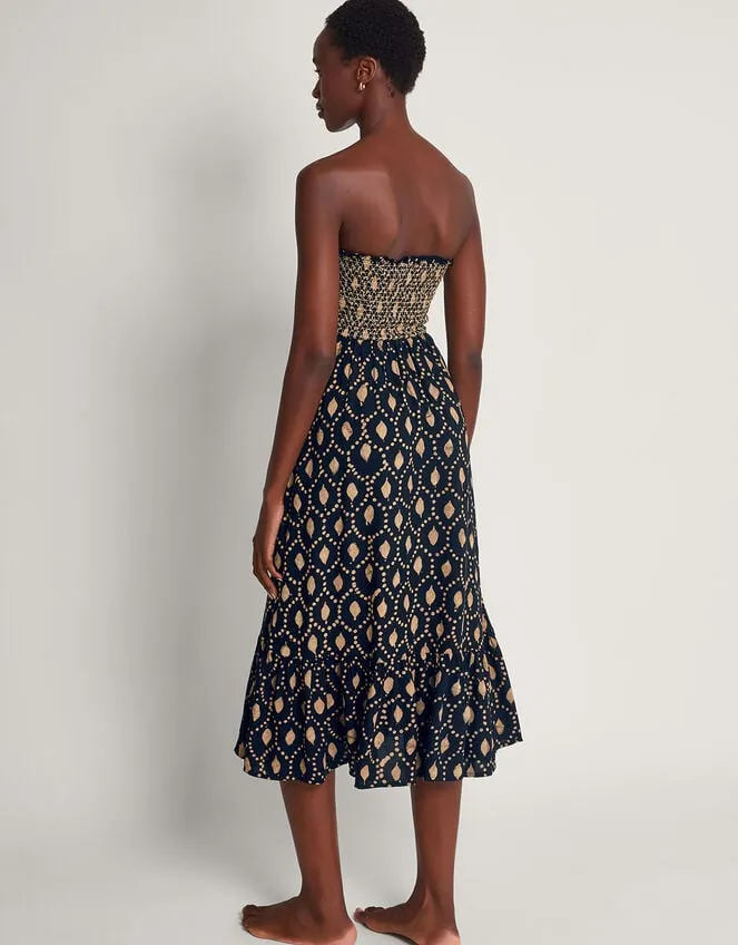 Women Rhea Batik Dye Dress Black Monsoon Dresses