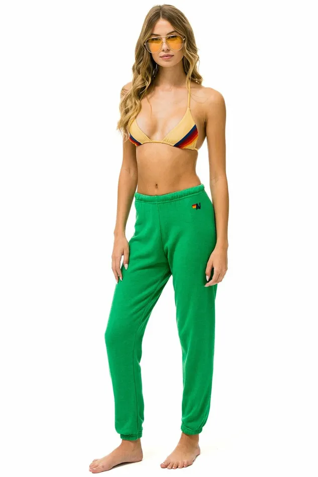 Women RIDE LOGO SWEATPANTS 8211 KELLY GREEN Aviator Nation Sweatpants Women RIDE LOGO SWEATPANTS 8211 KELLY GREEN Aviator Nation Sweatpants