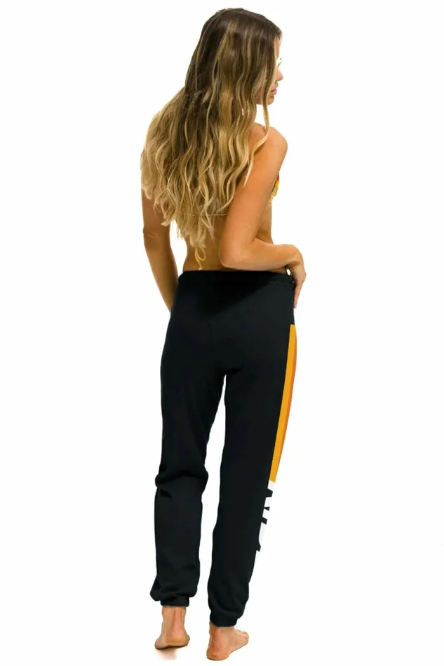 Women RIDE LOGO WHITE SWEATPANTS 8211 CHARCOAL Aviator Nation Sweatpants Women RIDE LOGO WHITE SWEATPANTS 8211 CHARCOAL Aviator Nation Sweatpants