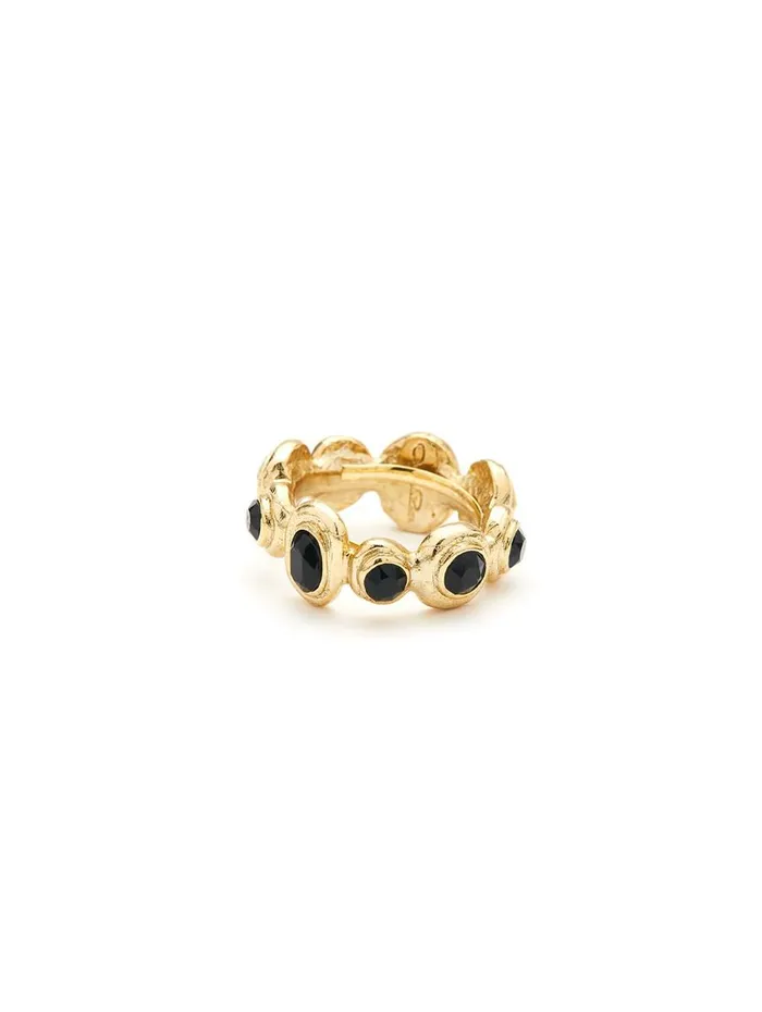 Women Rings Oscar De La Renta Gumdrop Band Ring Jet