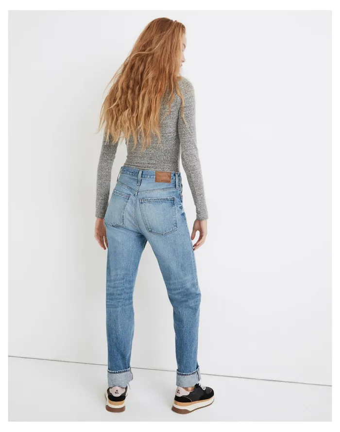 Women Rivet and Thread Selvedge High Rise Straight Full Length Jeans In Maxdale Wash Maxdale Wash Madewell Jeans Women Rivet and Thread Selvedge High Rise Straight Full Length Jeans In Maxdale Wash Maxdale Wash Madewell Jeans