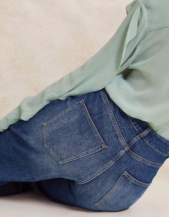 Women Ruby Wide Leg Jeans Blue Monsoon Casualwear