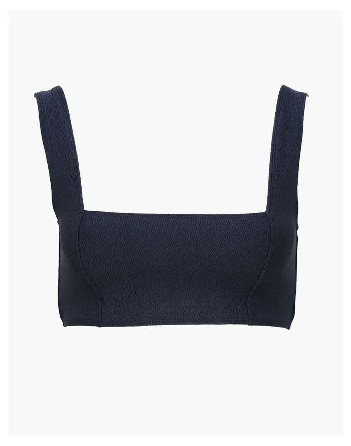 Women SAINT SOMEBODY Walking On A Dream Bikini Top Ink Madewell Swim Women SAINT SOMEBODY Walking On A Dream Bikini Top Ink Madewell Swim