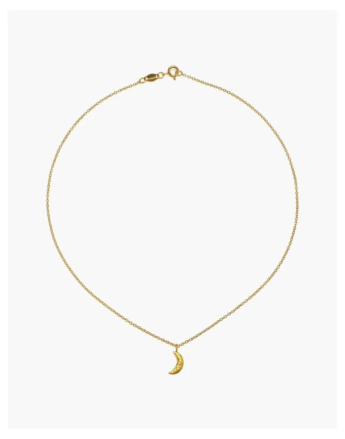 Women Satya Jewelry Bestow Light Crescent Moon Necklace Gold Madewell Necklaces Women Satya Jewelry Bestow Light Crescent Moon Necklace Gold Madewell Necklaces