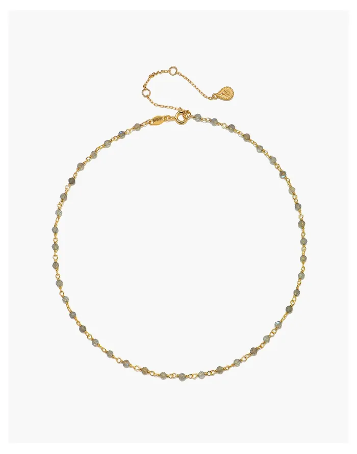 Women Satya Jewelry Eternal Seeker Labradorite Choker Grey Multi Madewell Necklaces Women Satya Jewelry Eternal Seeker Labradorite Choker Grey Multi Madewell Necklaces