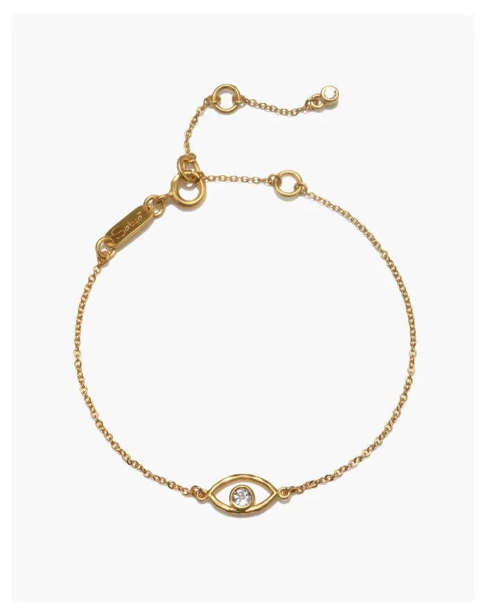 Women Satya Jewelry Safeguarded Spirit Eye Bracelet Gold Madewell Bracelets