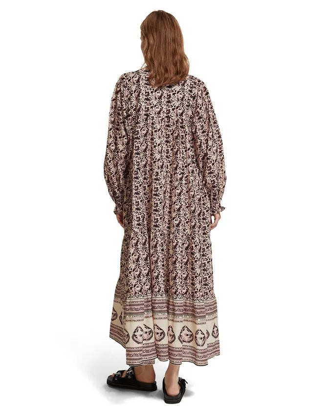 Women Scotch And Soda Print Maxi Dress Multi Monsoon Dresses