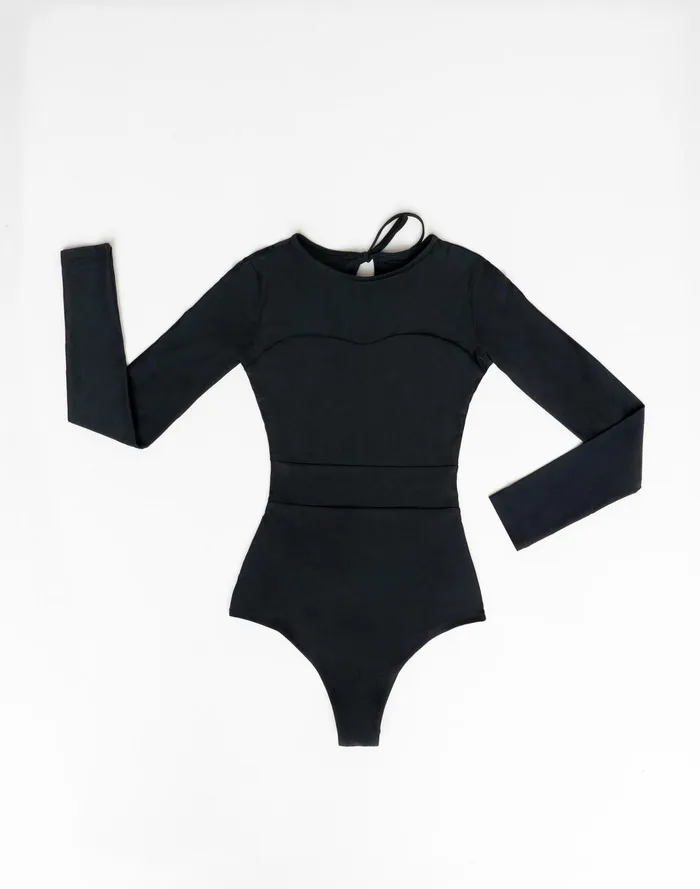 Women Seea Hermosa Long Sleeve One Piece Surf Swimsuit Black Madewell Swim Women Seea Hermosa Long Sleeve One Piece Surf Swimsuit Black Madewell Swim