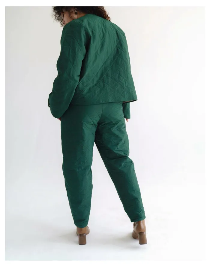 Women SELVA NEGRA Miranda Pant Dark Green Madewell Pants Women SELVA NEGRA Miranda Pant Dark Green Madewell Pants