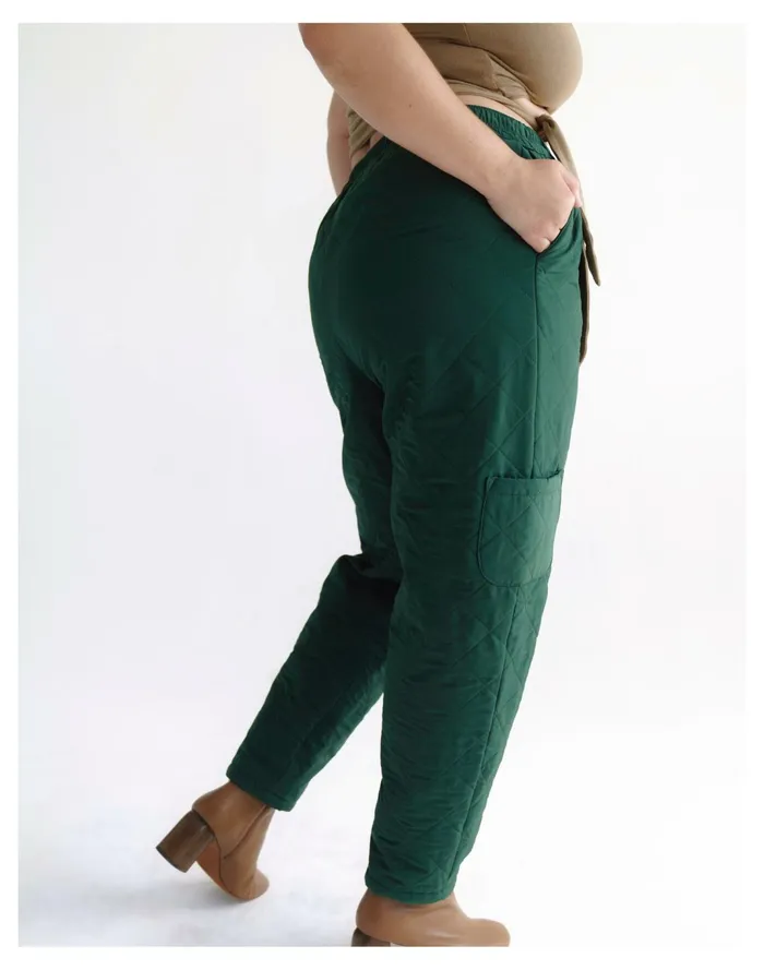 Women SELVA NEGRA Miranda Pant Dark Green Madewell Pants Women SELVA NEGRA Miranda Pant Dark Green Madewell Pants