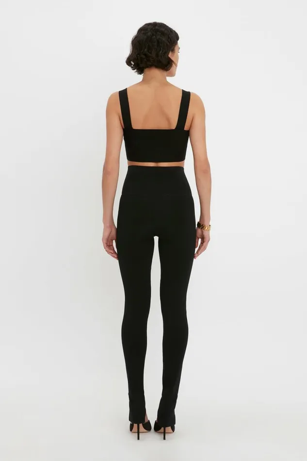 Women Shirts and Tops Victoria Beckham VB Body Strap Bandeau Top In Black