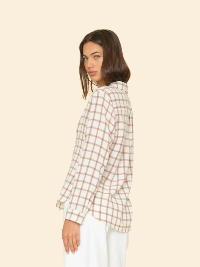 Women Shirts Xirena Cream Clay Scout Shirt