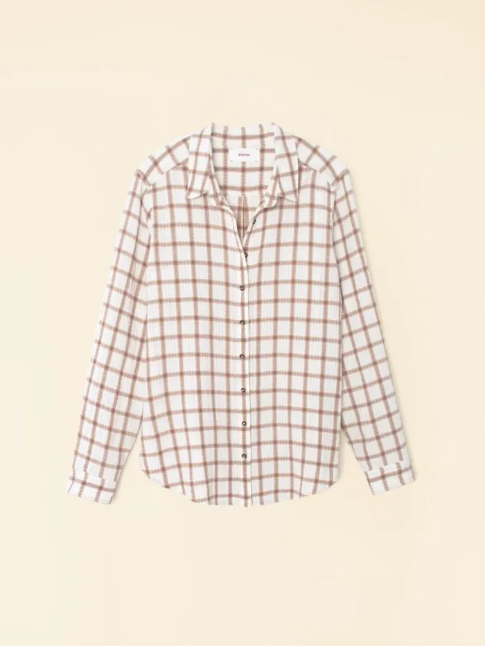 Women Shirts Xirena Cream Clay Scout Shirt