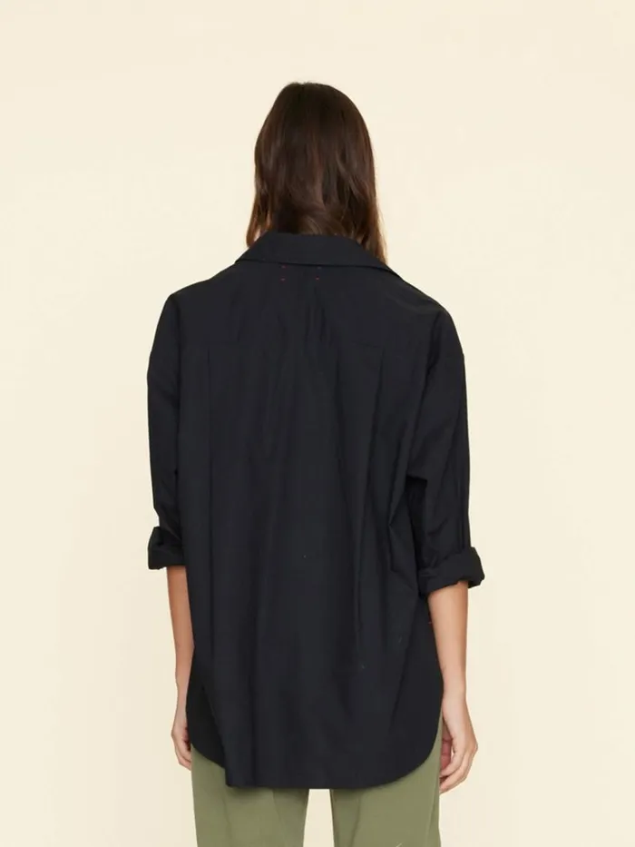 Women Shirts Xirena Jet Black Sydney Crisp Shirt