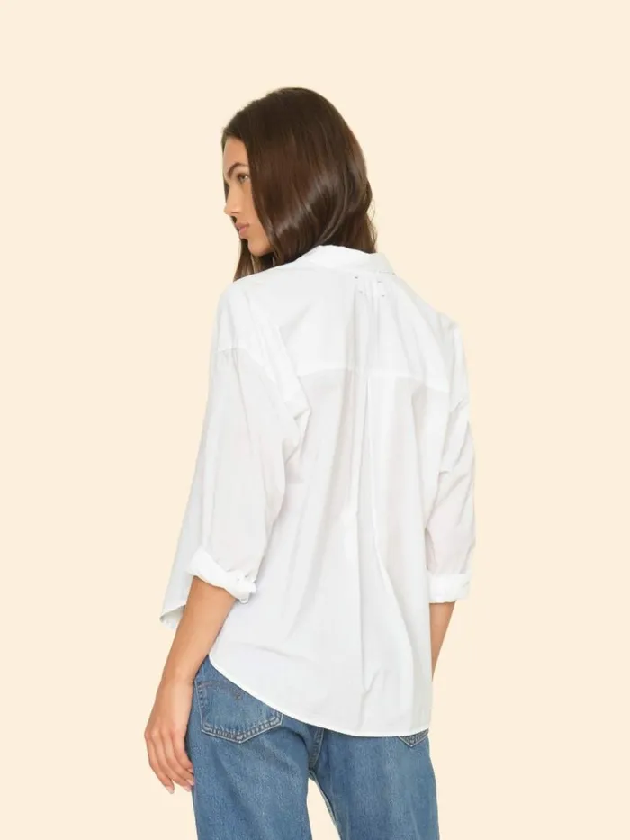 Women Shirts Xirena White Jordy Shirt