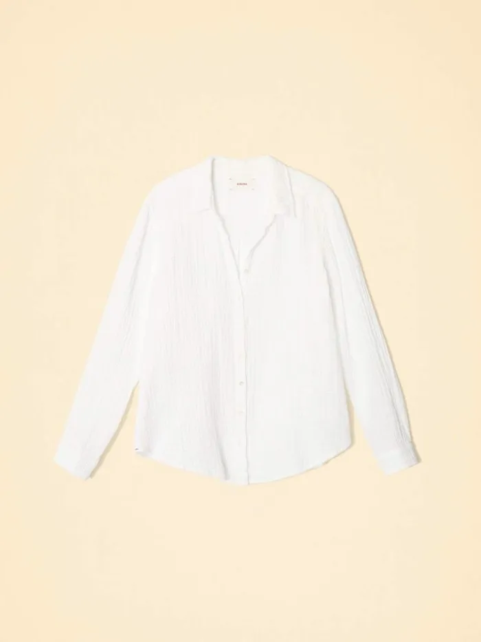 Women Shirts Xirena White Scout Shirt