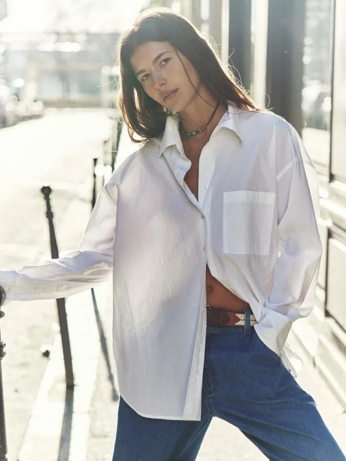 Women Shirts Xirena White Sydney Crisp Shirt