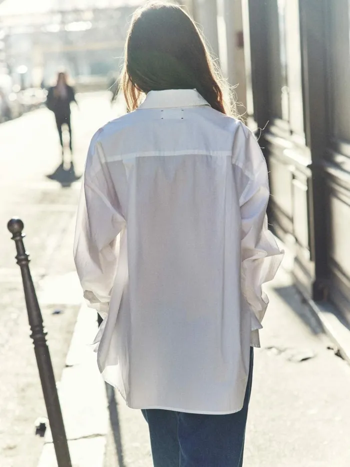 Women Shirts Xirena White Sydney Crisp Shirt