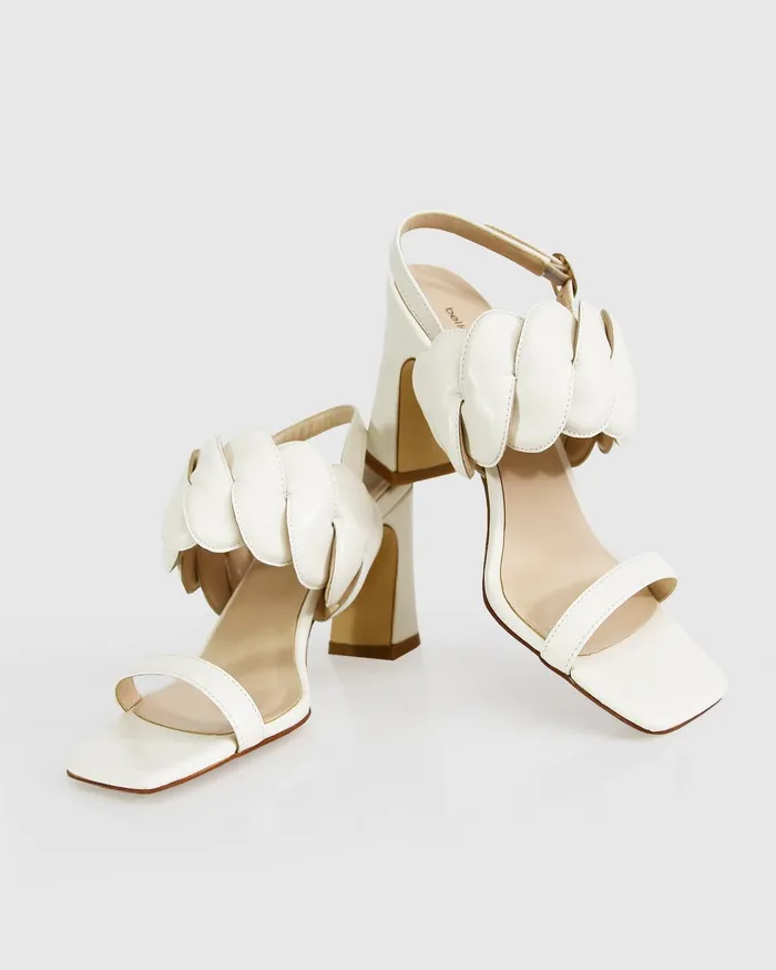 Women Shoes Belle and Bloom This Is It Slingback Heel 8211 Cream