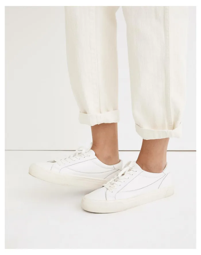 Women Sidewalk Low Top Sneakers Pale Parchment Madewell Sneakers Women Sidewalk Low Top Sneakers Pale Parchment Madewell Sneakers