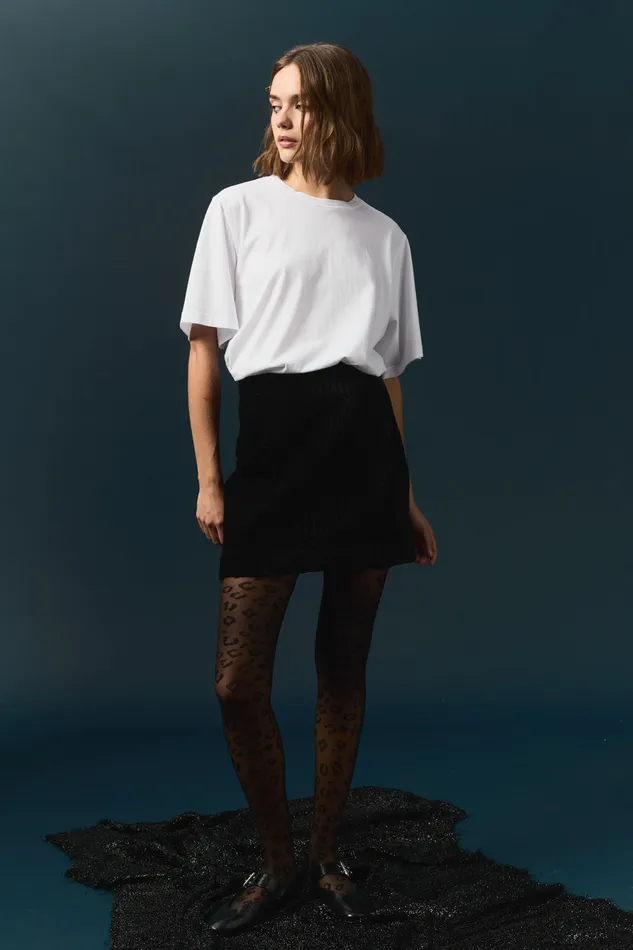 Women Skirt Takou Noir Jupe Courte Matelasse Noire Des Petits Hauts Dresses and Skirts