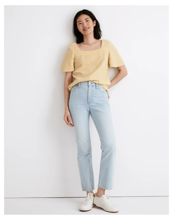Women Slim Demi Boot Jeans In Bellmeade Wash Bellmeade Wash Madewell Jeans