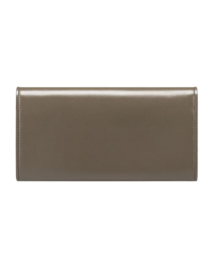Women Small Leather Goods Oscar De La Renta Taupe Continental Wallet Taupe Women Small Leather Goods Oscar De La Renta Taupe Continental Wallet Taupe