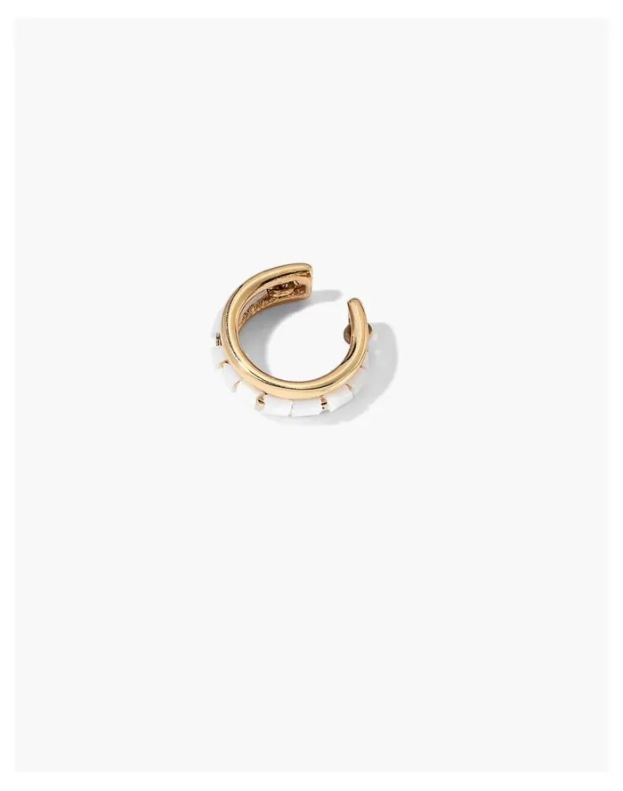 Women SOKO Samburu Ear Cuff White Madewell Earrings