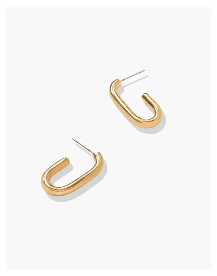 Women SOKO Tumba Capsule Hoop Earring Gold Madewell Earrings
