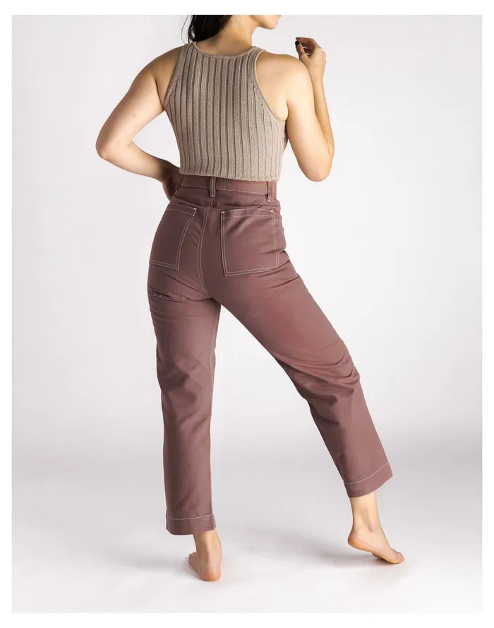 Women SOLUNA COLLECTIVE Clay Cargo Pants Umber Madewell Pants Women SOLUNA COLLECTIVE Clay Cargo Pants Umber Madewell Pants