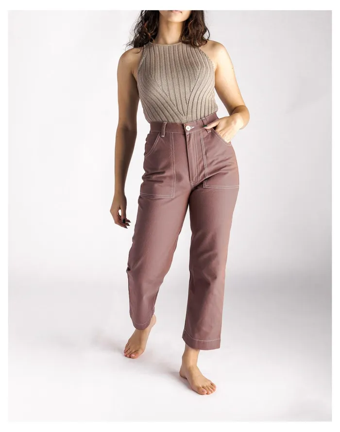 Women SOLUNA COLLECTIVE Clay Cargo Pants Umber Madewell Pants Women SOLUNA COLLECTIVE Clay Cargo Pants Umber Madewell Pants