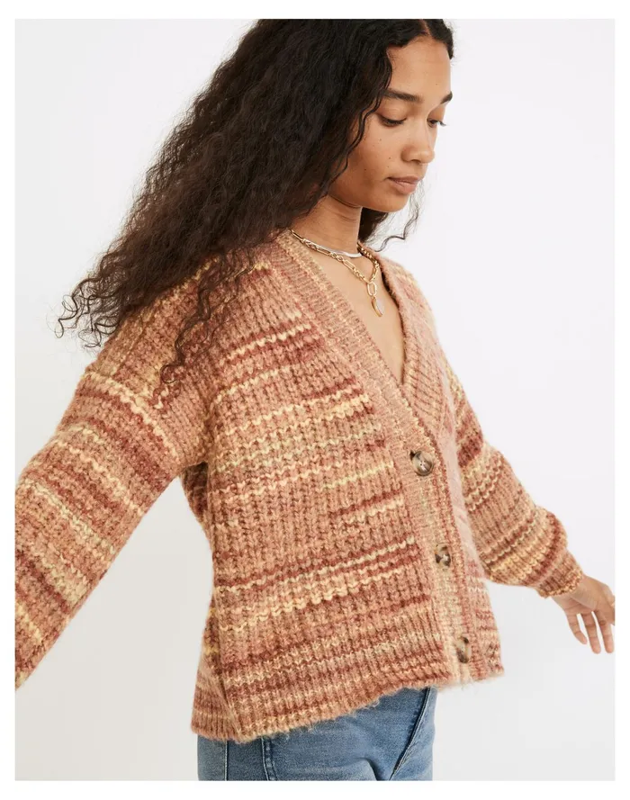 Women Space Dyed Waller Crop Cardigan Sweater Spacedye Harvest Madewell Sweaters Women Space Dyed Waller Crop Cardigan Sweater Spacedye Harvest Madewell Sweaters
