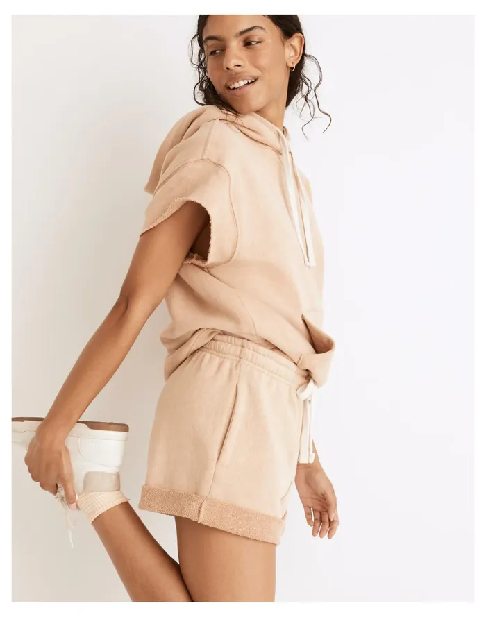 Women Splits59 Kitty French Terry Shorts Washed Beige Madewell Sweatshirts and Sweatpants Women Splits59 Kitty French Terry Shorts Washed Beige Madewell Sweatshirts and Sweatpants