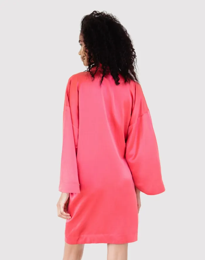 Women Sunday Citizen Washable Silk Kimono Pink Madewell Pajamas Women Sunday Citizen Washable Silk Kimono Pink Madewell Pajamas