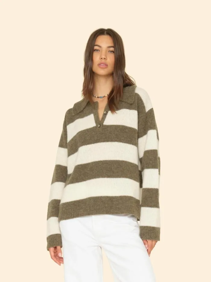 Women Sweaters and Jackets Xirena Cream Loden Benton Sweater