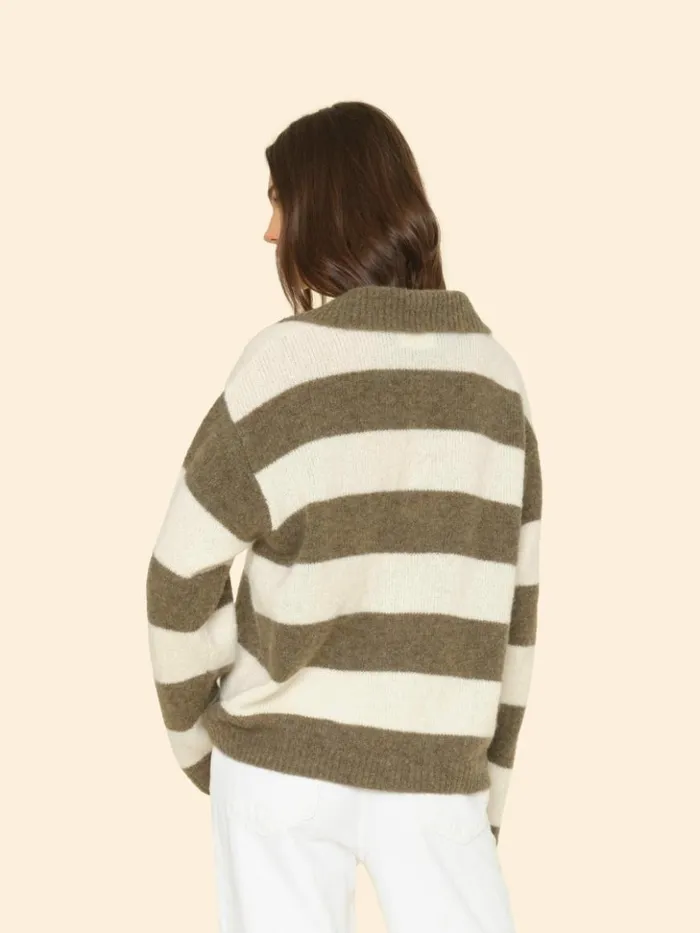 Women Sweaters and Jackets Xirena Cream Loden Benton Sweater