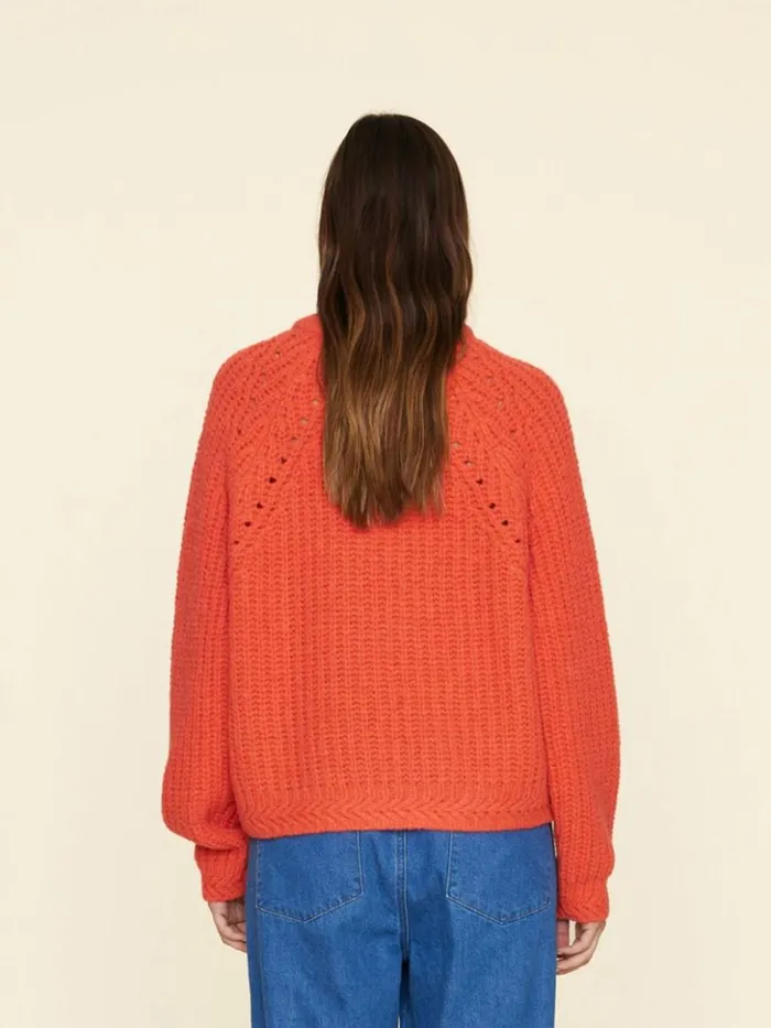 Women Sweaters and Jackets Xirena Orange Pop Landrey Sweater