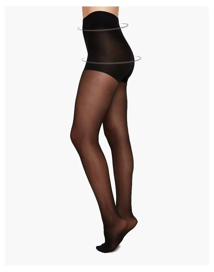 Women Swedish Stockings Moa Control Top Black Madewell Socks Women Swedish Stockings Moa Control Top Black Madewell Socks