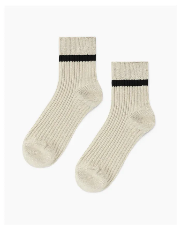 Women Tailored Union Andy Ivory White Madewell Socks