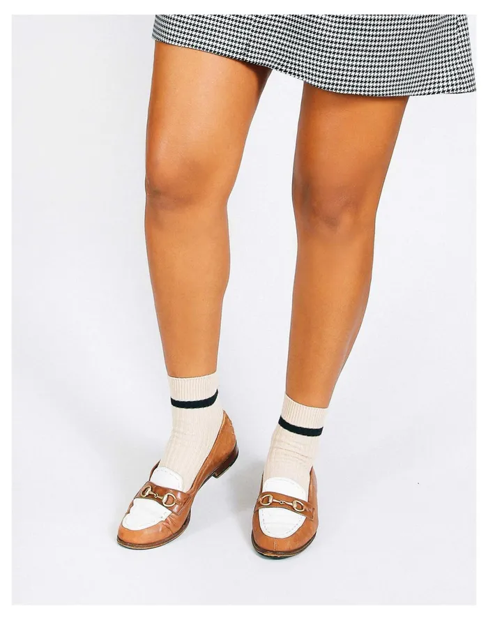 Women Tailored Union Andy Ivory White Madewell Socks Women Tailored Union Andy Ivory White Madewell Socks