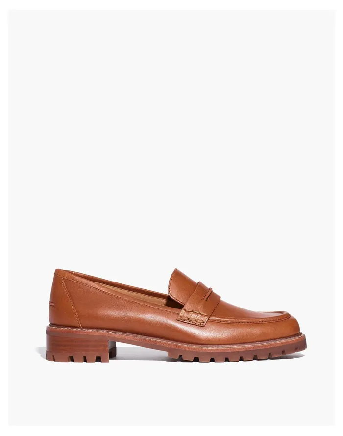 Women The Corinne Lugsole Loafer Dried Maple Madewell Flats Women The Corinne Lugsole Loafer Dried Maple Madewell Flats
