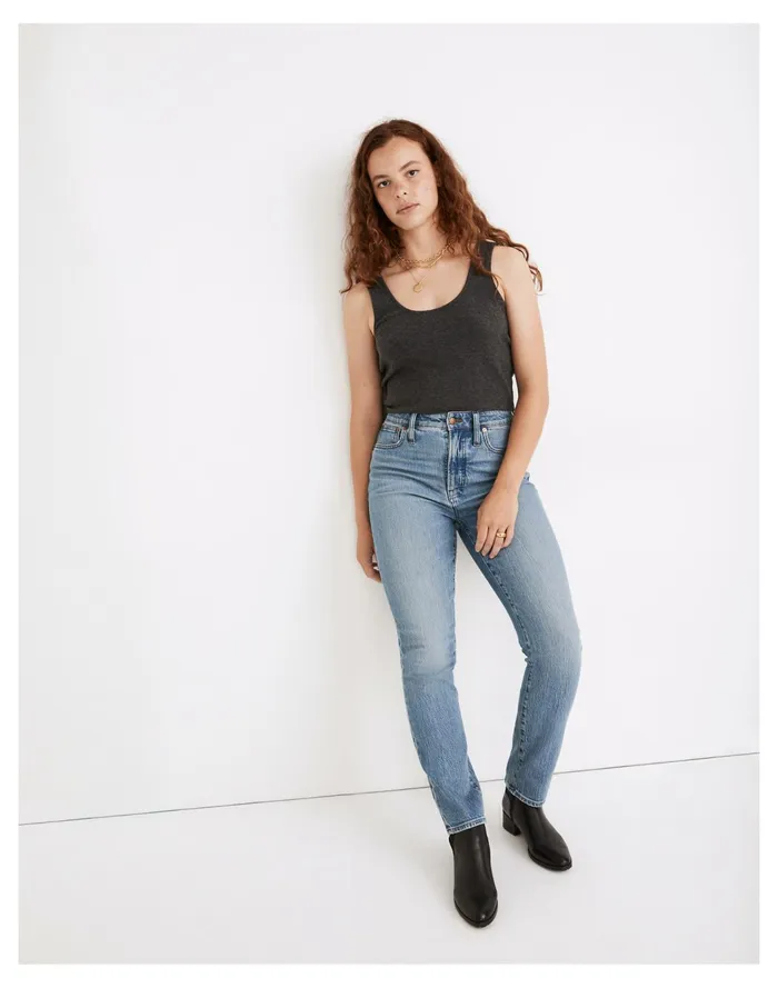 Women The Curvy Perfect Vintage Jean In Banner Wash Banner Wash Madewell Jeans
