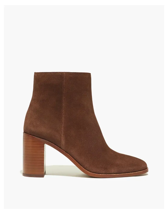 Women The Greer Boot In Suede Rich Brown Madewell Boots Women The Greer Boot In Suede Rich Brown Madewell Boots