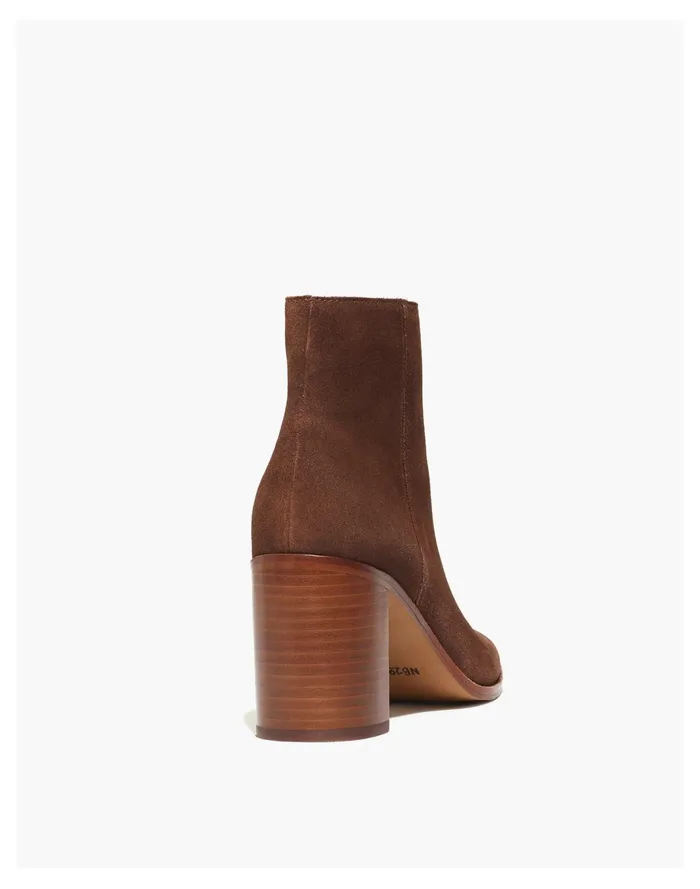 Women The Greer Boot In Suede Rich Brown Madewell Boots Women The Greer Boot In Suede Rich Brown Madewell Boots