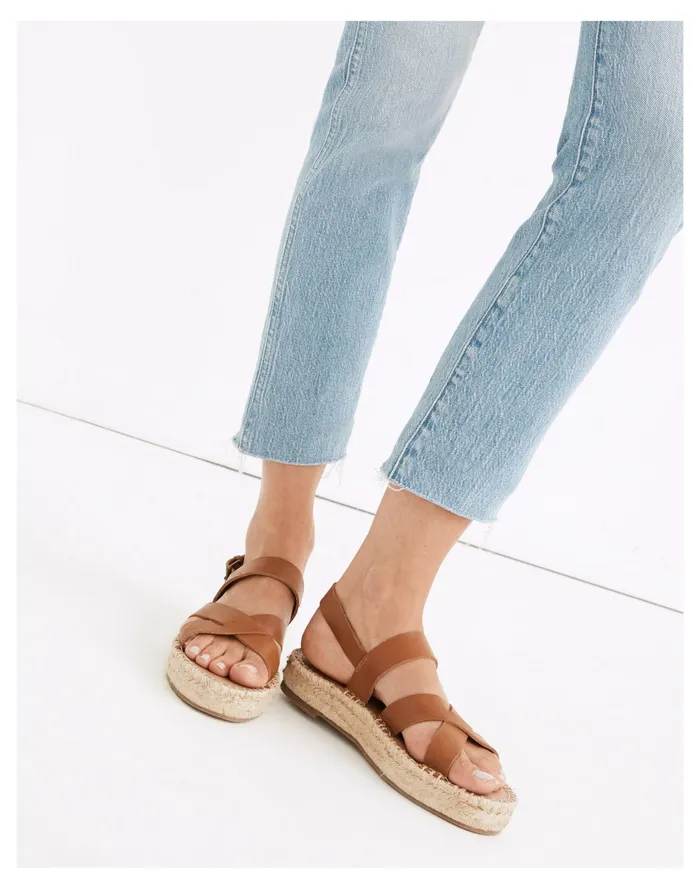 Women The Julie Espadrille Sandal English Saddle Madewell Sandals Women The Julie Espadrille Sandal English Saddle Madewell Sandals