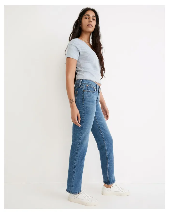 Women The Low Rise Perfect Vintage Straight Jean In Bromton Wash Bromton Wash Madewell Jeans Women The Low Rise Perfect Vintage Straight Jean In Bromton Wash Bromton Wash Madewell Jeans