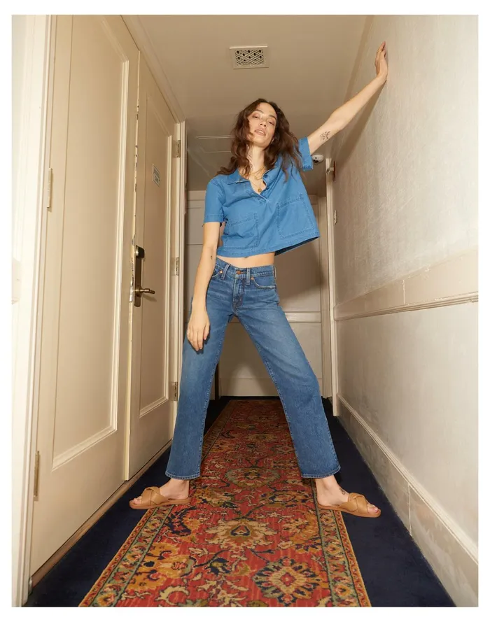 Women The Low Rise Perfect Vintage Straight Jean In Bromton Wash Bromton Wash Madewell Jeans Women The Low Rise Perfect Vintage Straight Jean In Bromton Wash Bromton Wash Madewell Jeans