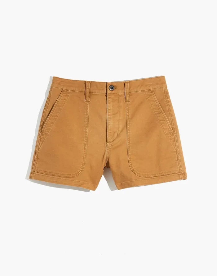 Women The Perfect Vintage Military Short Toffee Madewell Shorts Women The Perfect Vintage Military Short Toffee Madewell Shorts