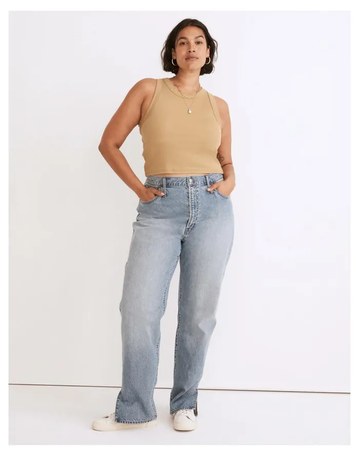 Women The Perfect Vintage Straight Jean In Applefield Wash Applefield Wash Madewell Jeans